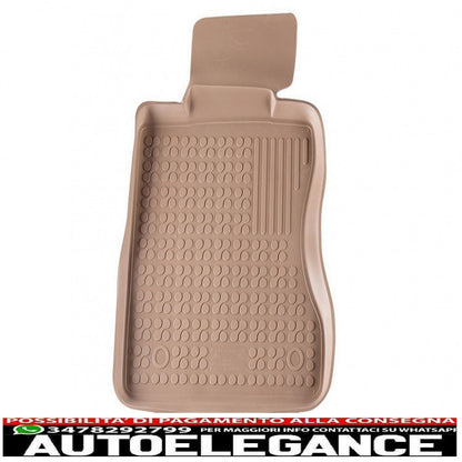 Beige floor mat suitable for bmw 7 (f01) (2008-2015) 