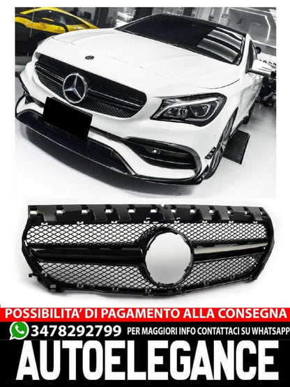 Sports grille for Mercedes C117 CLA-Class in AMG LOOK