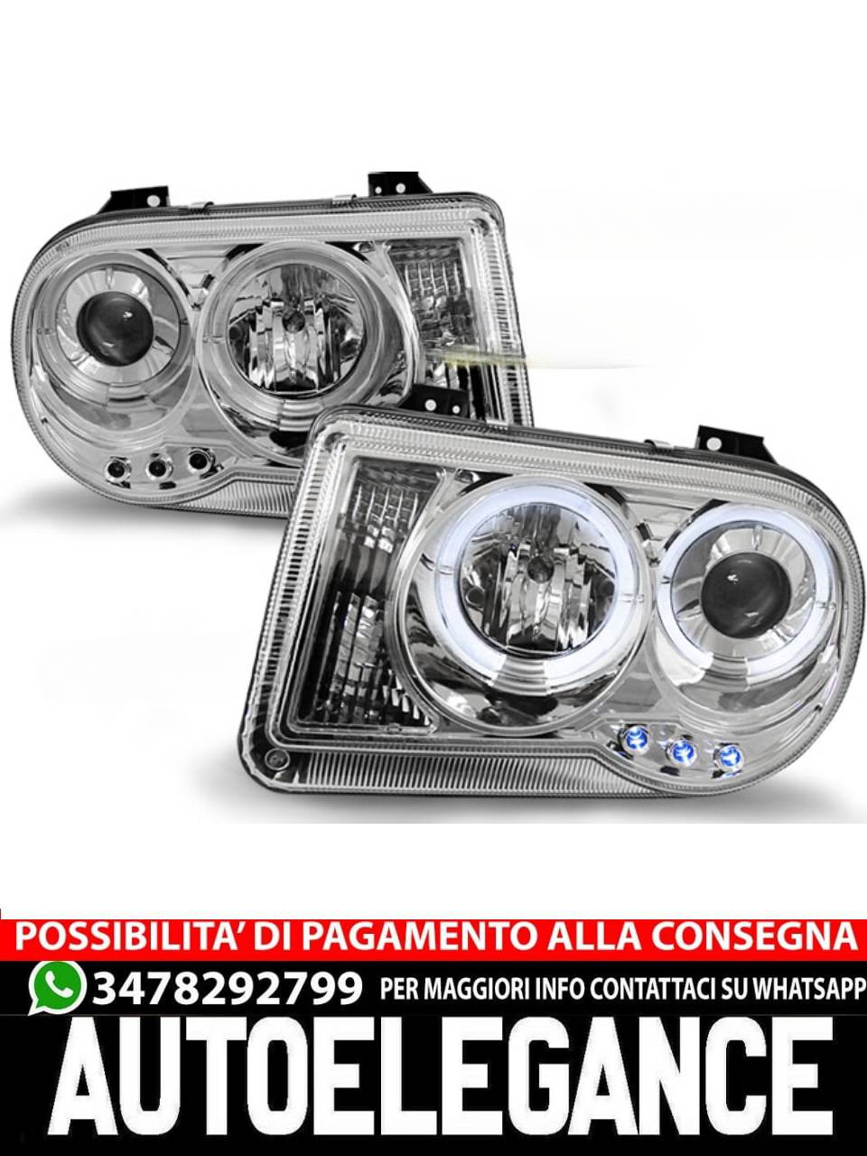 CHRYSLER 300C 05-10 ANGEL EYES CROMATI