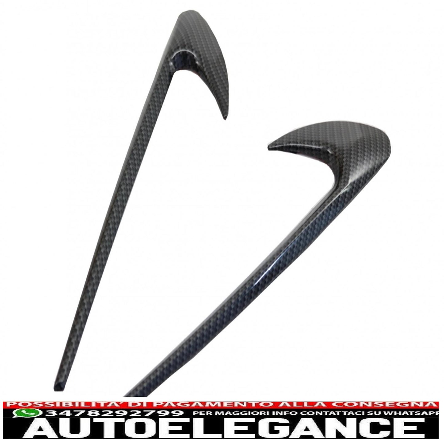 Side Fender Air Intakes Wing Fit For Mercedes C Class W205 S205 E Class W213 S213 Carbon Look Edition 