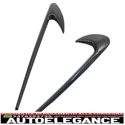 Side Fender Air Intakes Wing Fit For Mercedes C Class W205 S205 E Class W213 S213 Carbon Look Edition 