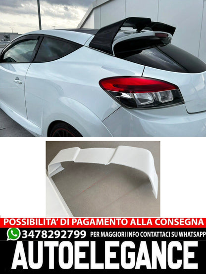 SPOILER STILE COPPA PER RENAULT MEGANE 3 RS - PER MODELLO RESTYLED