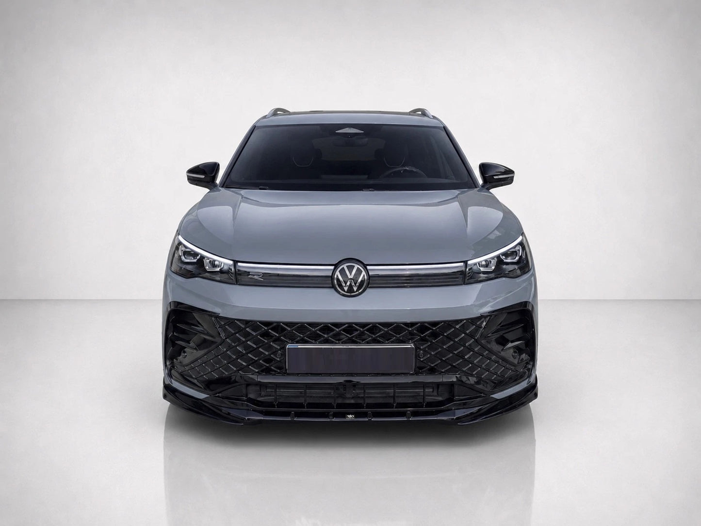 👉Splitter anteriore per Volkswagen Tiguan R-Line MK3 (2024-) ABS nero lucido👈