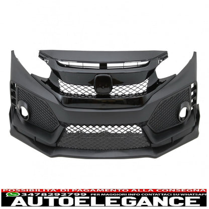 body kit suitable for honda civic mk10 fc fk (2016-up) sedan type r-design 