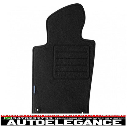 Graphite carpet mat suitable for vw passat all models 2007-10/2010, passat all models 11/2010-10/2014, cc 02/2012-11/2016