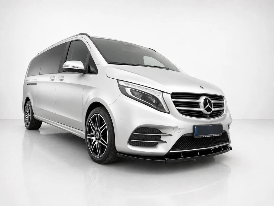 👉Splitter Anteriore Mercedes Classe V AMG-Line W447 14-24 Nero Lucido👈