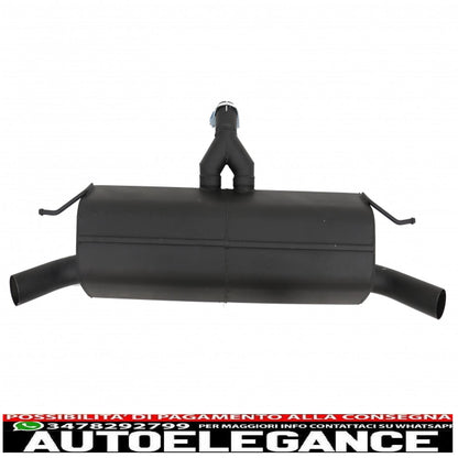 complete sports exhaust system suitable for bmw x6 e71 (2009-2012)