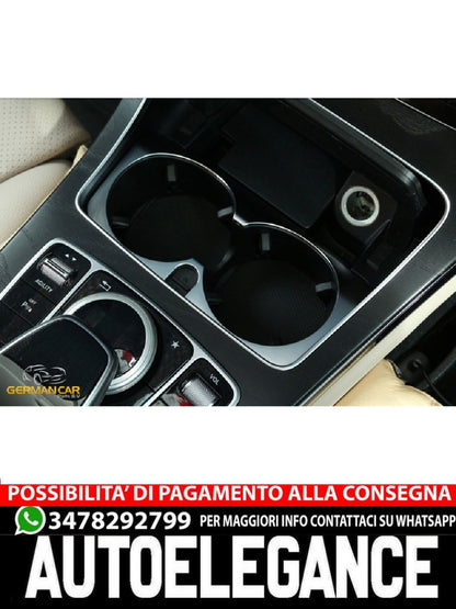 Per Mercedes W205 X253 W213 telaio cromato pannello portabicchieri portabevande