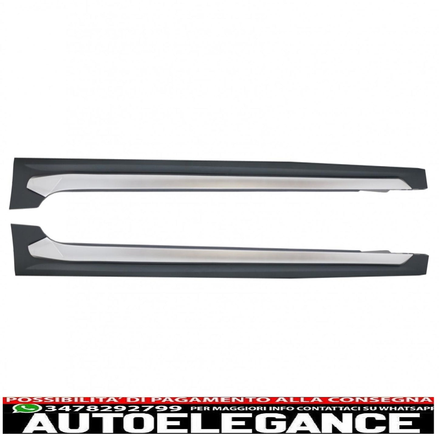 side skirts suitable for audi a5 f5 sportback (2017-2019) quattro rs design 