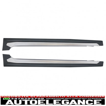 side skirts suitable for audi a5 f5 sportback (2017-2019) quattro rs design 