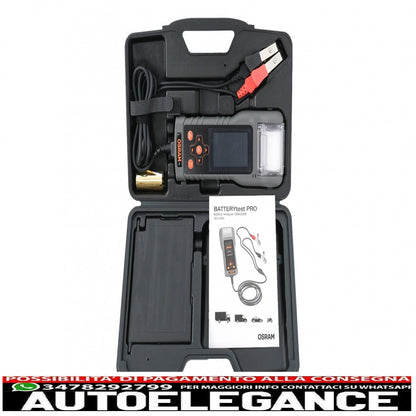 osram tester batteria analizzatore pro obattg900