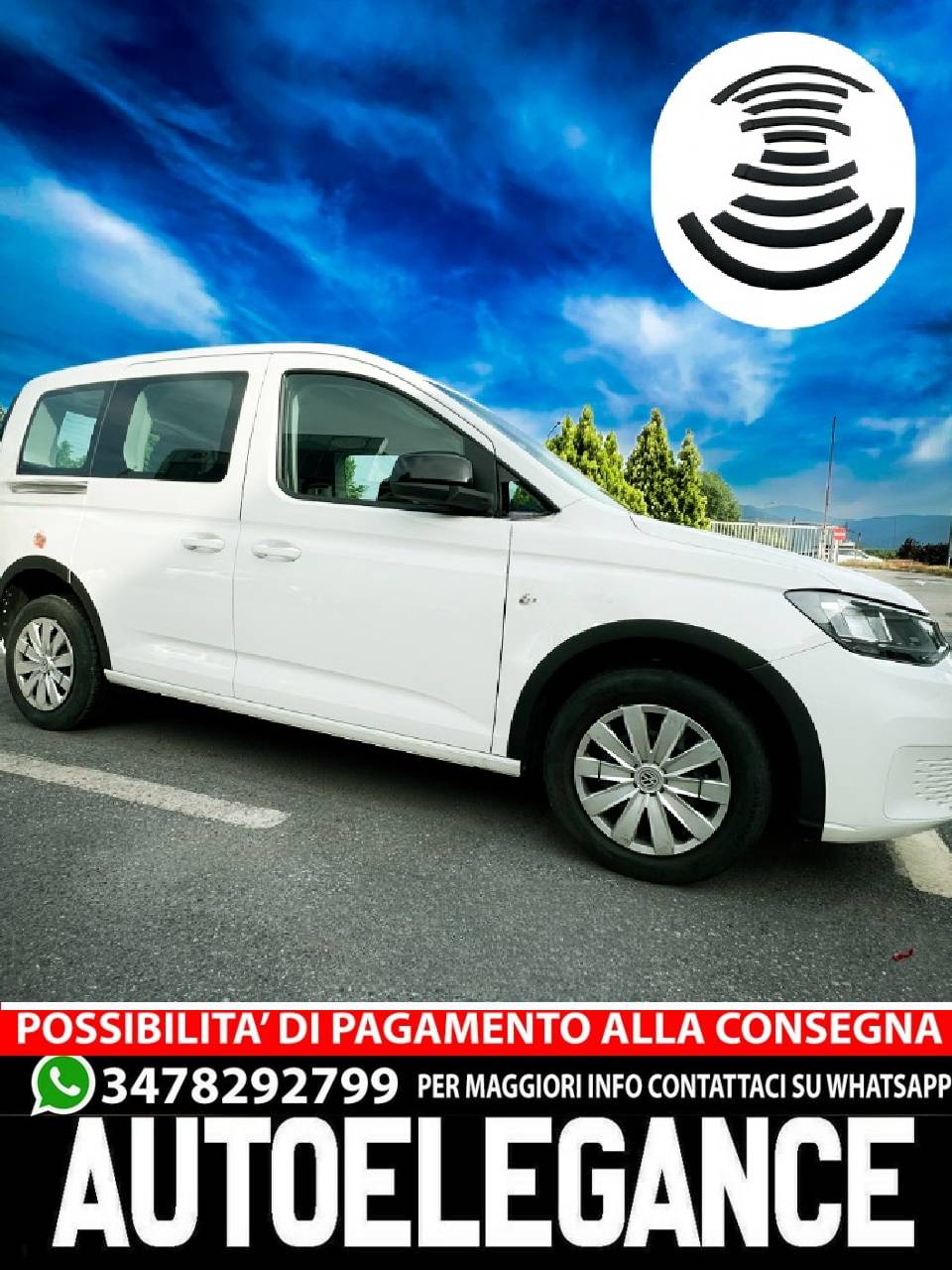 PARAFANGO adatto per VW Caddy MK5 2021+