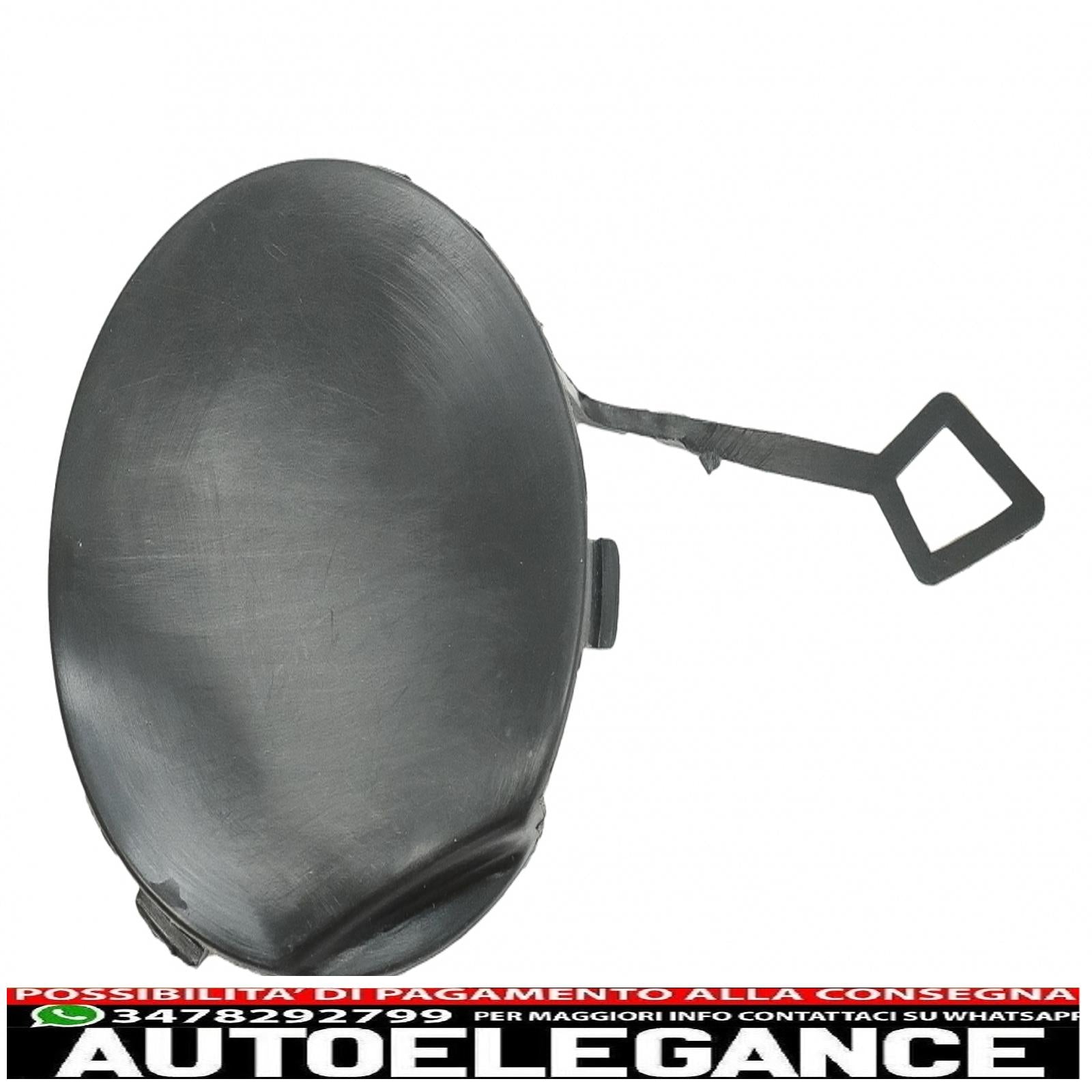 copertura gancio traino adatta solo per bmw serie 3 f30 (2011-2019) paraurti posteriore evo design AUTOELEGANCERICAMBI