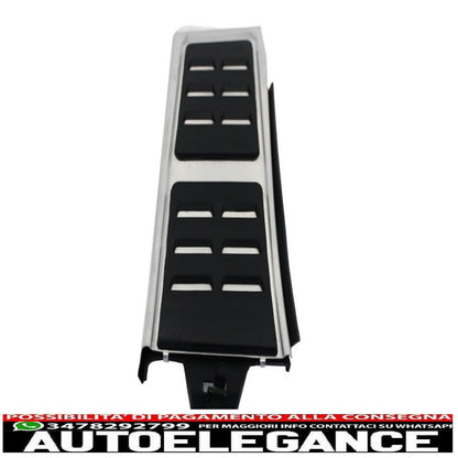 footrest kit suitable for audi a4 b8 (2008-2015) audi a5 (2008-2016) audi q5 (2008-2016) audi a6 (2011-2015) audi a7 (2010-up) porsche macan (2014-up) automatic
