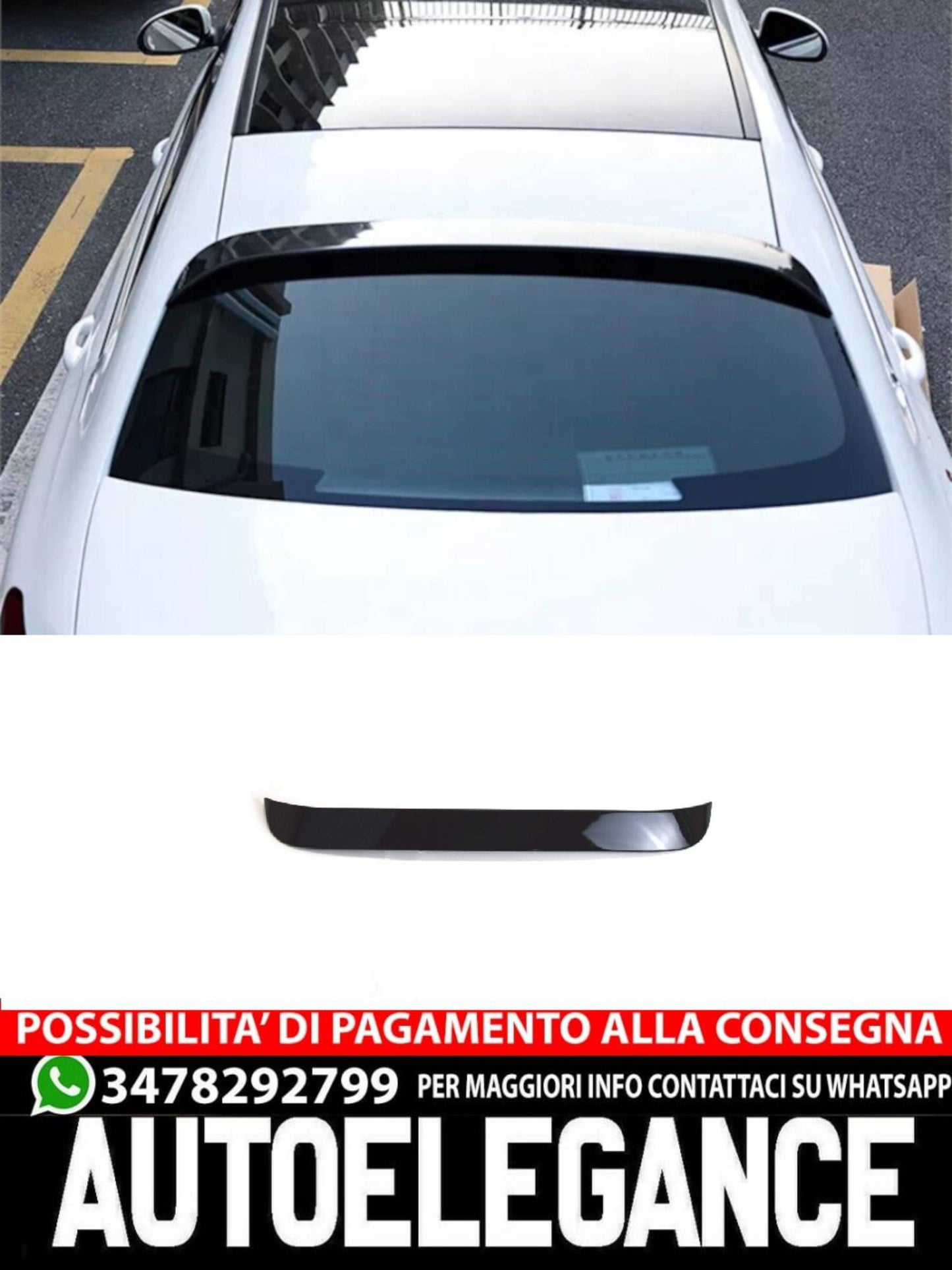 SPOILER DE FINESTRA adatto per Mercedes C class W206 2021+
