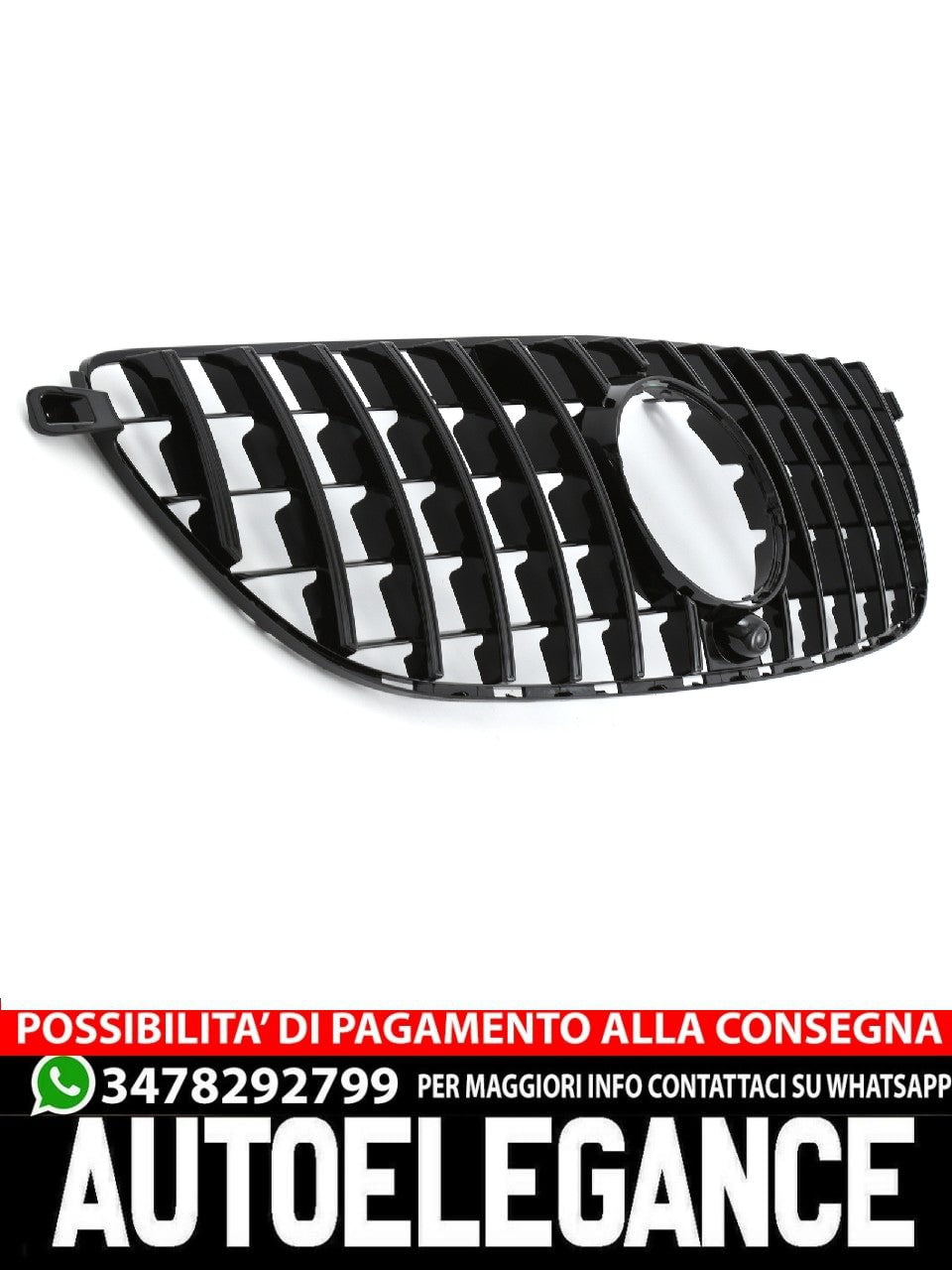 Suitable for Mercedes W166 C292 GLE 63AMG 2015-2018 PANAMERICANA GT Grill Sport 