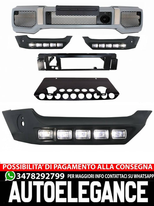 Front Bumper Skid Plate Off Road Fit For MERCEDES G-Class W463 