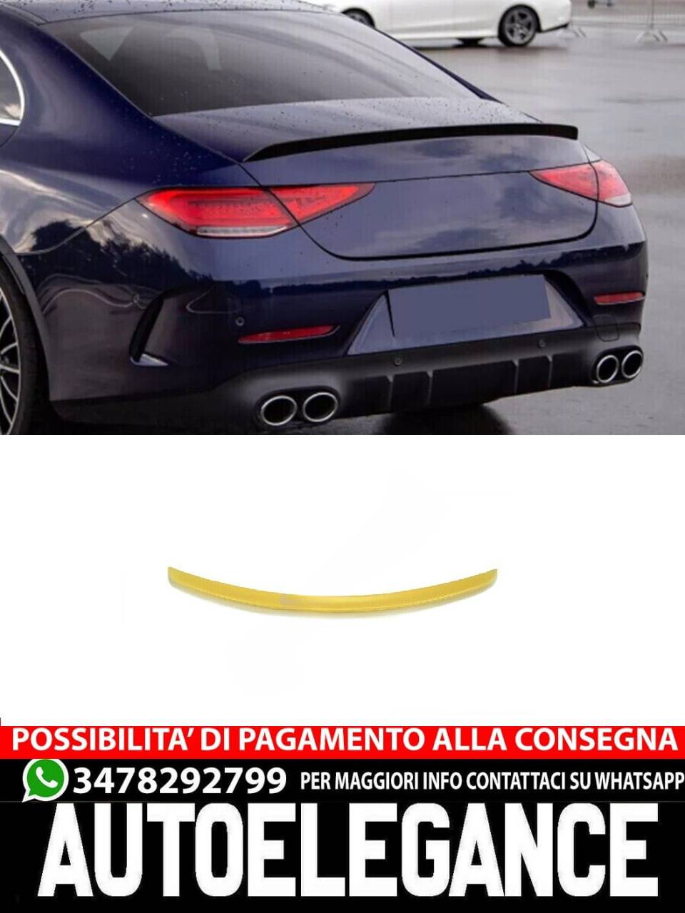 SPOILER adatto per Mercedes CLS C257 2018