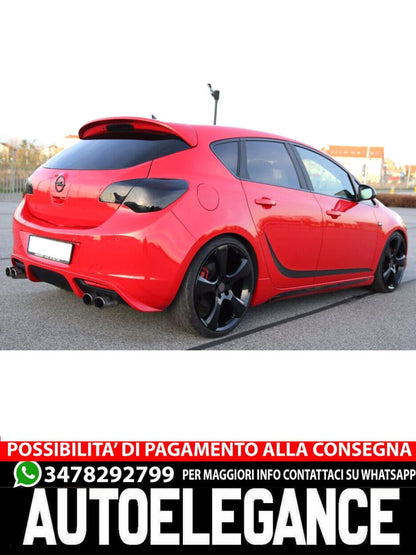 DIFFUSORE ADATTO PER OPEL ASTRA J 5 PORTE ( 2009-2012 )