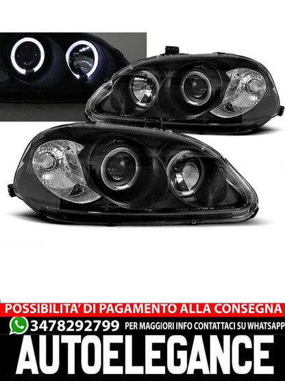 HONDA CIVIC 09.95-02.99 ANGEL EYES NERO