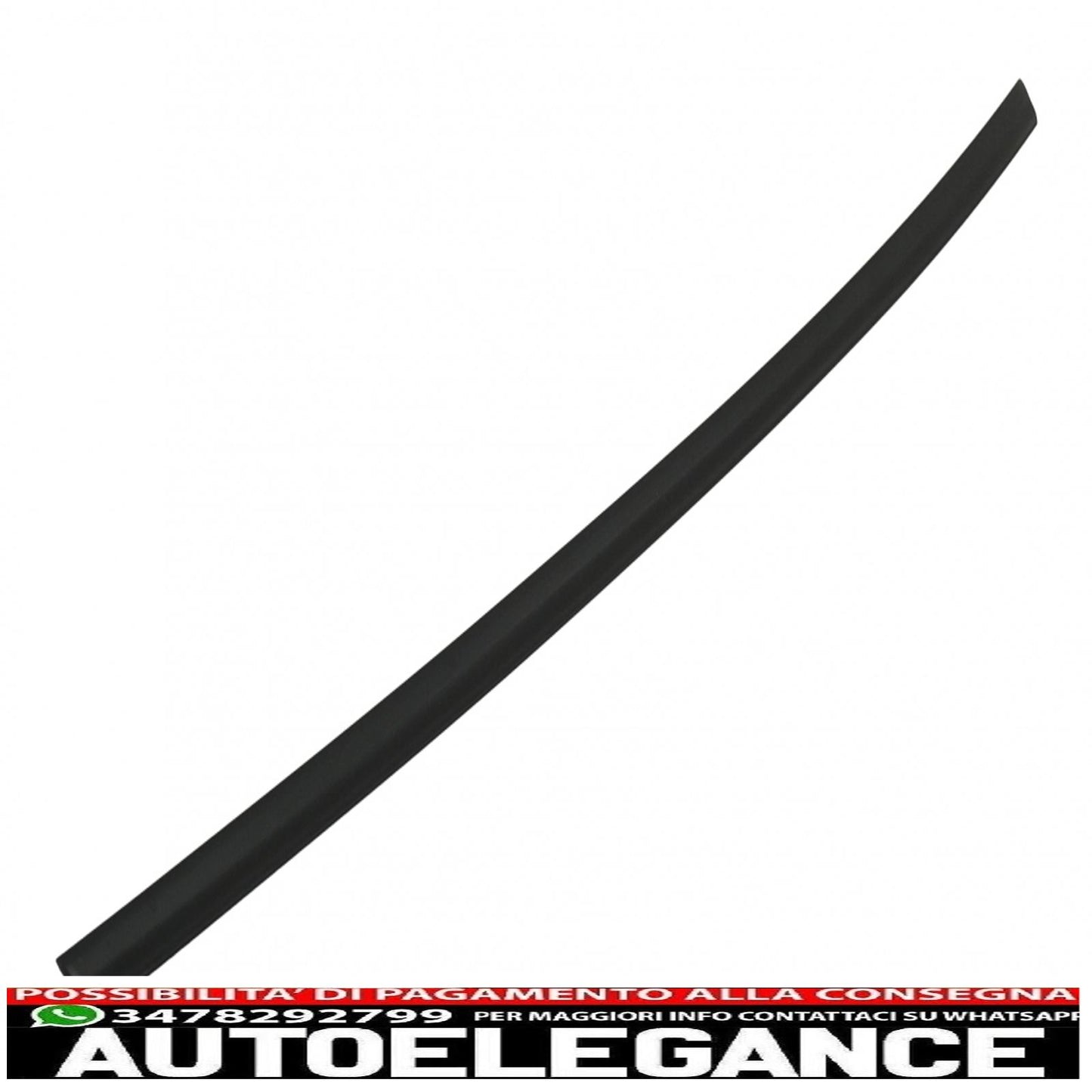 trunk spoiler suitable for bmw 3 series e46 coupe (1999-2005) matt black