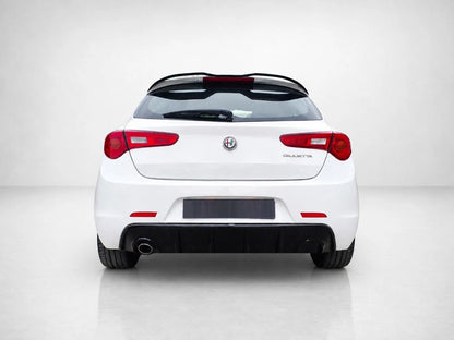 👉Diffusore posteriore Alfa Romeo Giulietta scarico singolo ABS nero lucido👈