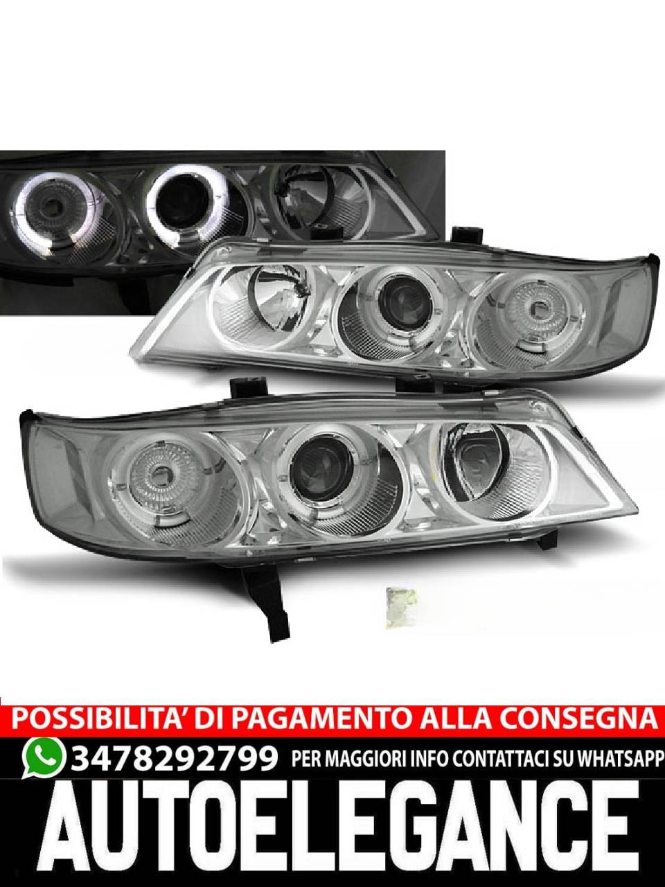 HONDA ACCORD 94-97 ANGEL EYES CHROME (USA) 
