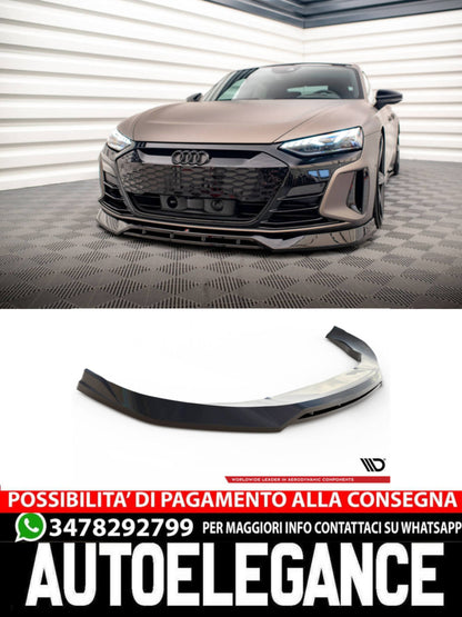 SPLITTER ANTERIORE ADATTO PER V.2 AUDI E-TRON GT / RS GT MK1  (2021 - )