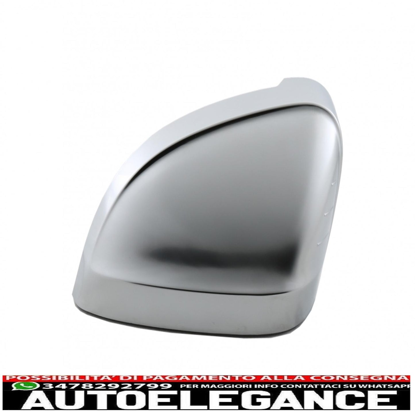 Copri specchietti adatti per audi a4 b9 (2016-) alloggiamento completo placcato in alluminio AUTOELEGANCERICAMBI