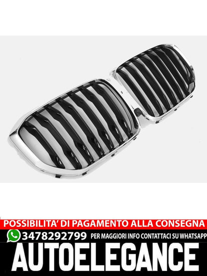 GRIGLIA PER BMW X5 G05 NERA CROMATA