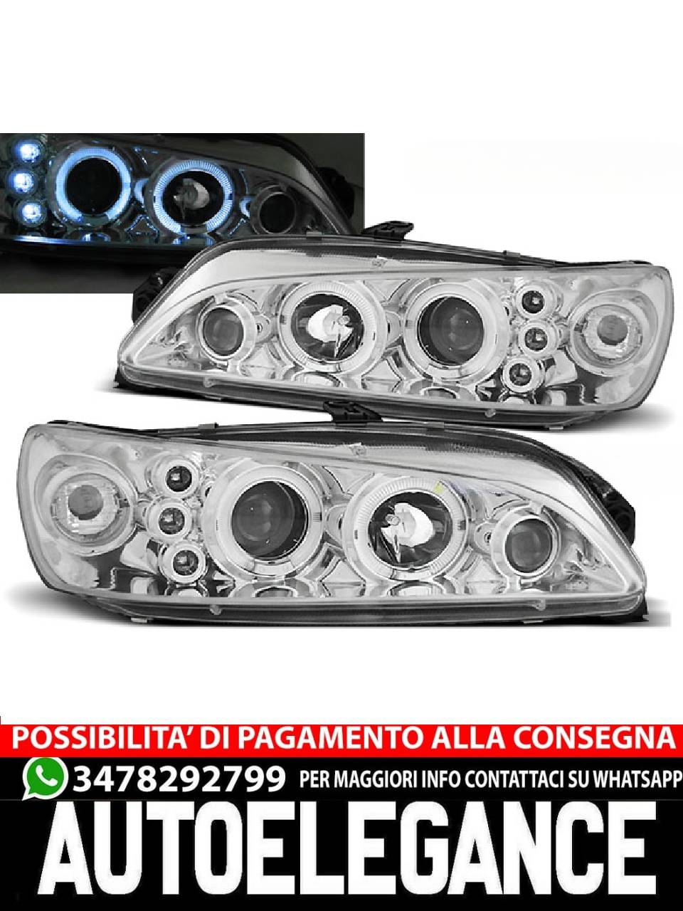 PEUGEOT 306 05.97-03.01 ANGEL EYES  CROMATI