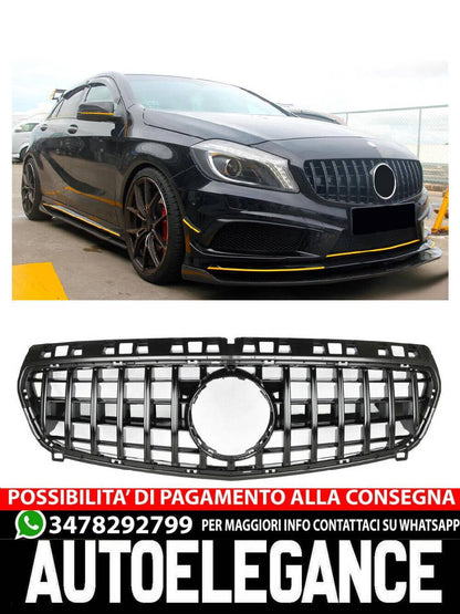 Griglia sportiva per Mercedes W176 Classe A PREFACELIFT PANAMERICANA AMG OPTIK