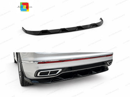 👉Splitter posteriore VW Tiguan R-Line MK2 facelift 20-24 in ABS nero lucido👈