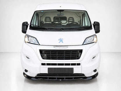 👉Splitter anteriore per Citroën Jumper/Peugeot Boxer MK3 FL 14-24 nero lucido👈