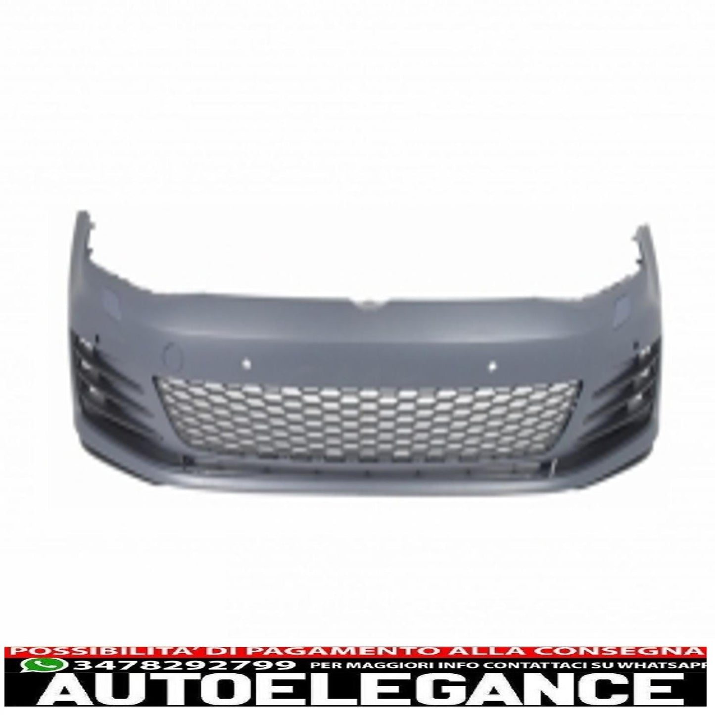 body kit suitable for vw golf 7 vii 2013-2016 gti design with full exhaust system 