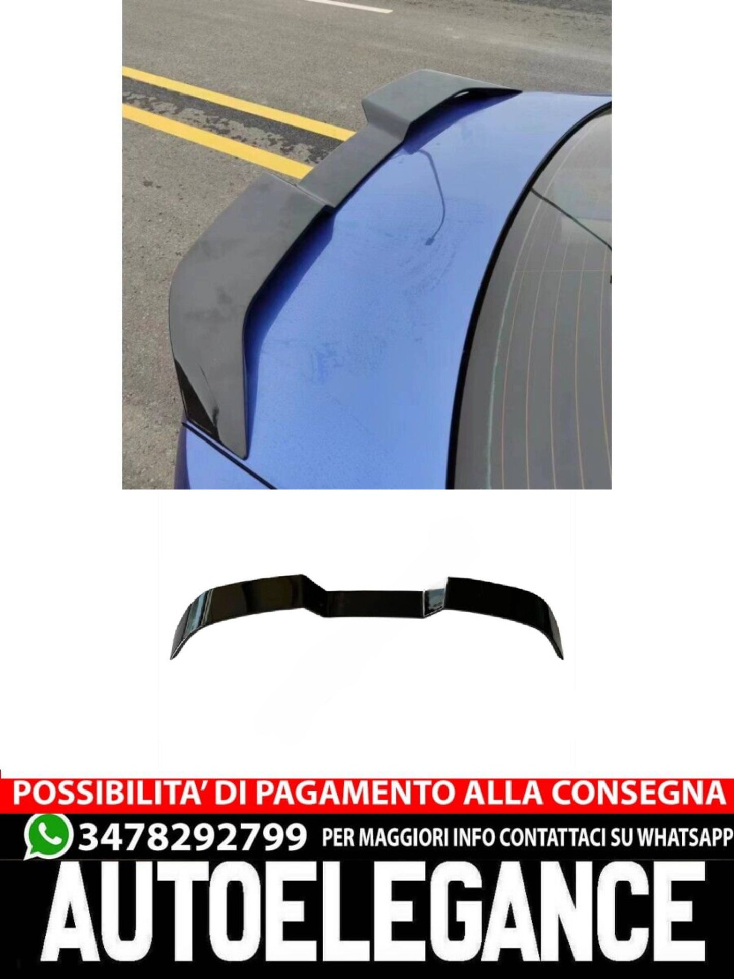 SPOILER adatto per BMW 3 G20 2018+