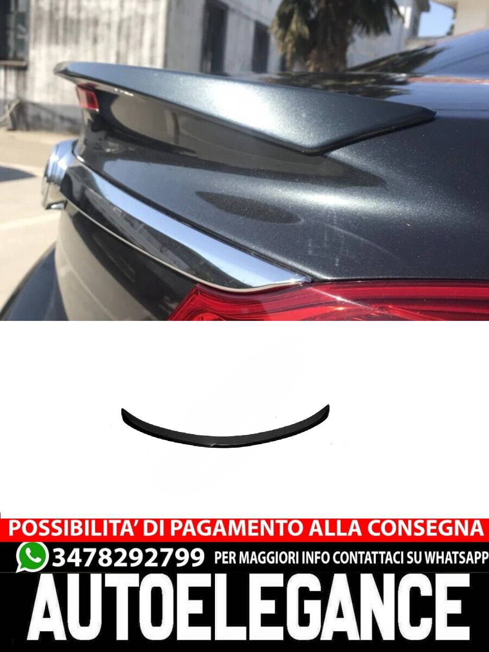 SPOILER PER BAULE per OPEL Insignia A 2008-2013