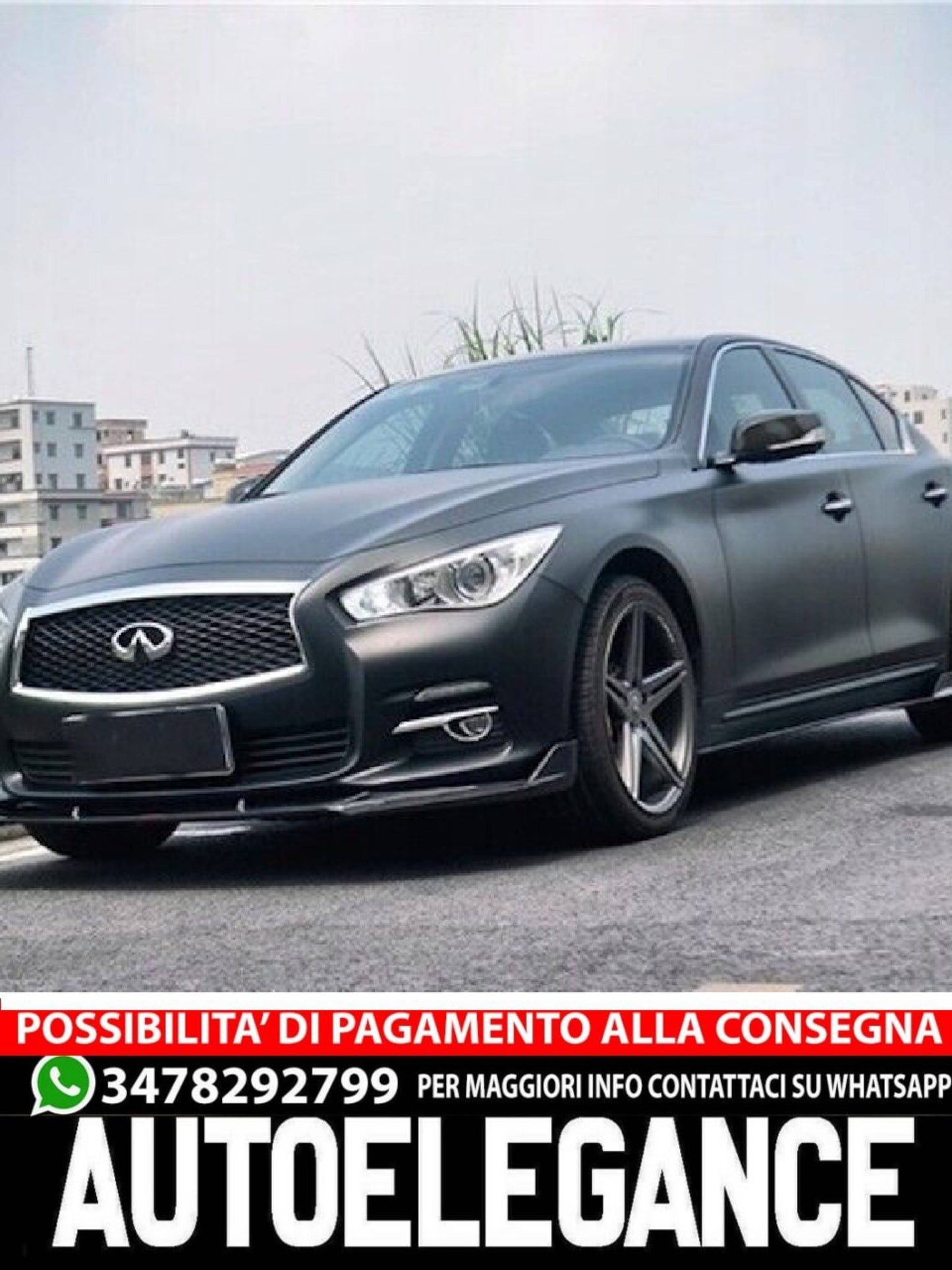 SPOILER adatto per INFINITI Q50 2013-2018