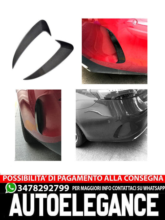Adatto per Mercedes C238 A238 Classe E AMG OTTICA AERO FLAPS OTTICA CARBONIO