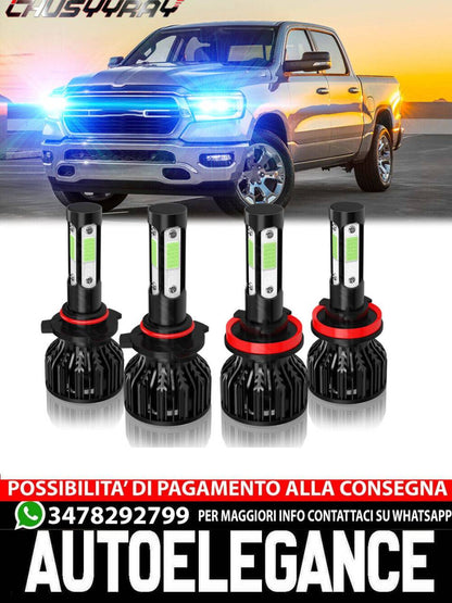 LED Headlight Kit H11 9005 HB3 Bulds for Toyota Prius 2015-2012 Hi/Lo Beam 4PC 