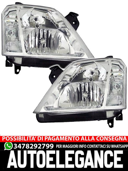 Headlight Set for Opel Meriva A 2003-2010 H1 H7 LWR 