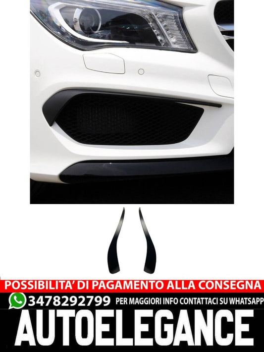 FRONT SPOILER FLAPS SPOILER suitable for Mercedes C117 CLA class prefacelift