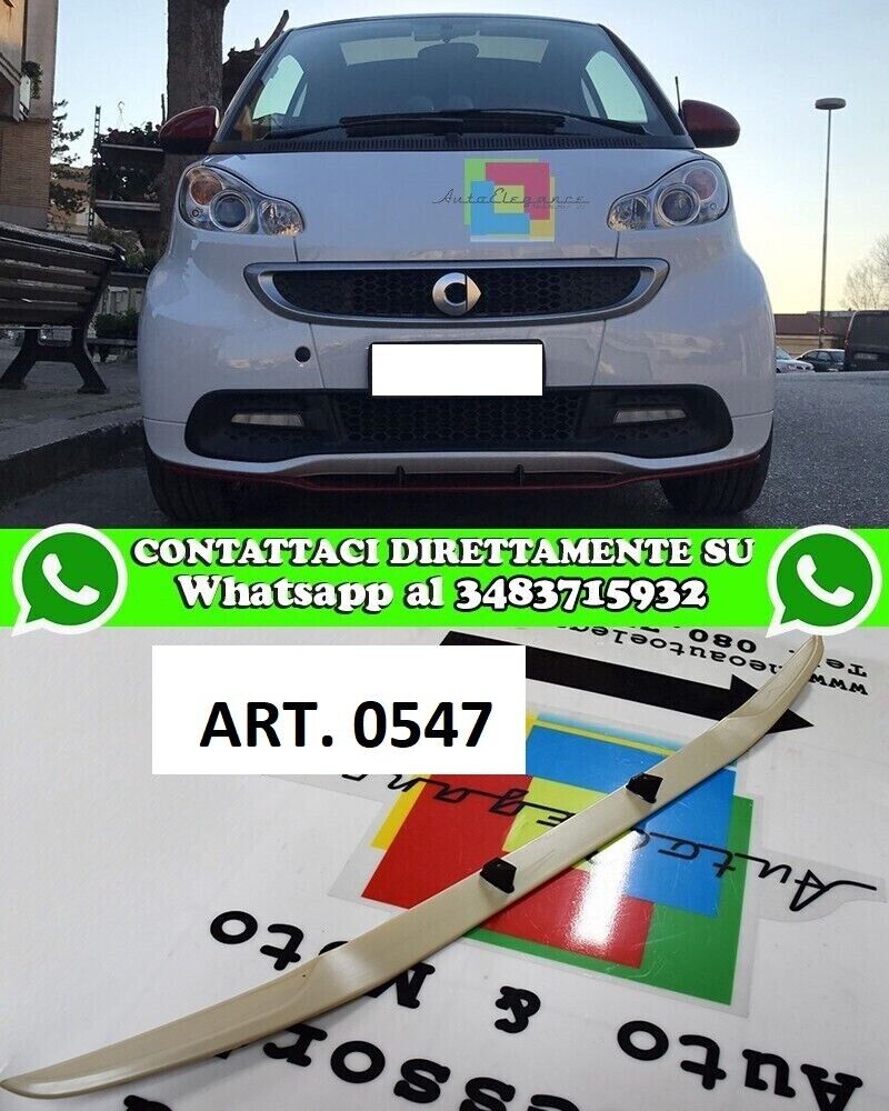SPOILER SUITABLE FOR SMART 451 2007-2014 0547