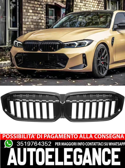 Griglia rene griglia radiatore barra singola adatta per BMW Serie 3 G20 2022 LCI