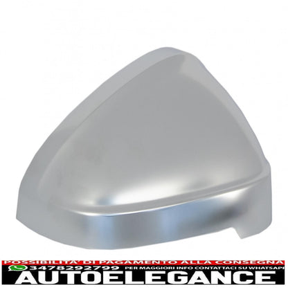 Copri specchietti adatti per audi a5 f5 (2017+) alloggiamento completo placcato in alluminio con assistenza laterale AUTOELEGANCERICAMBI