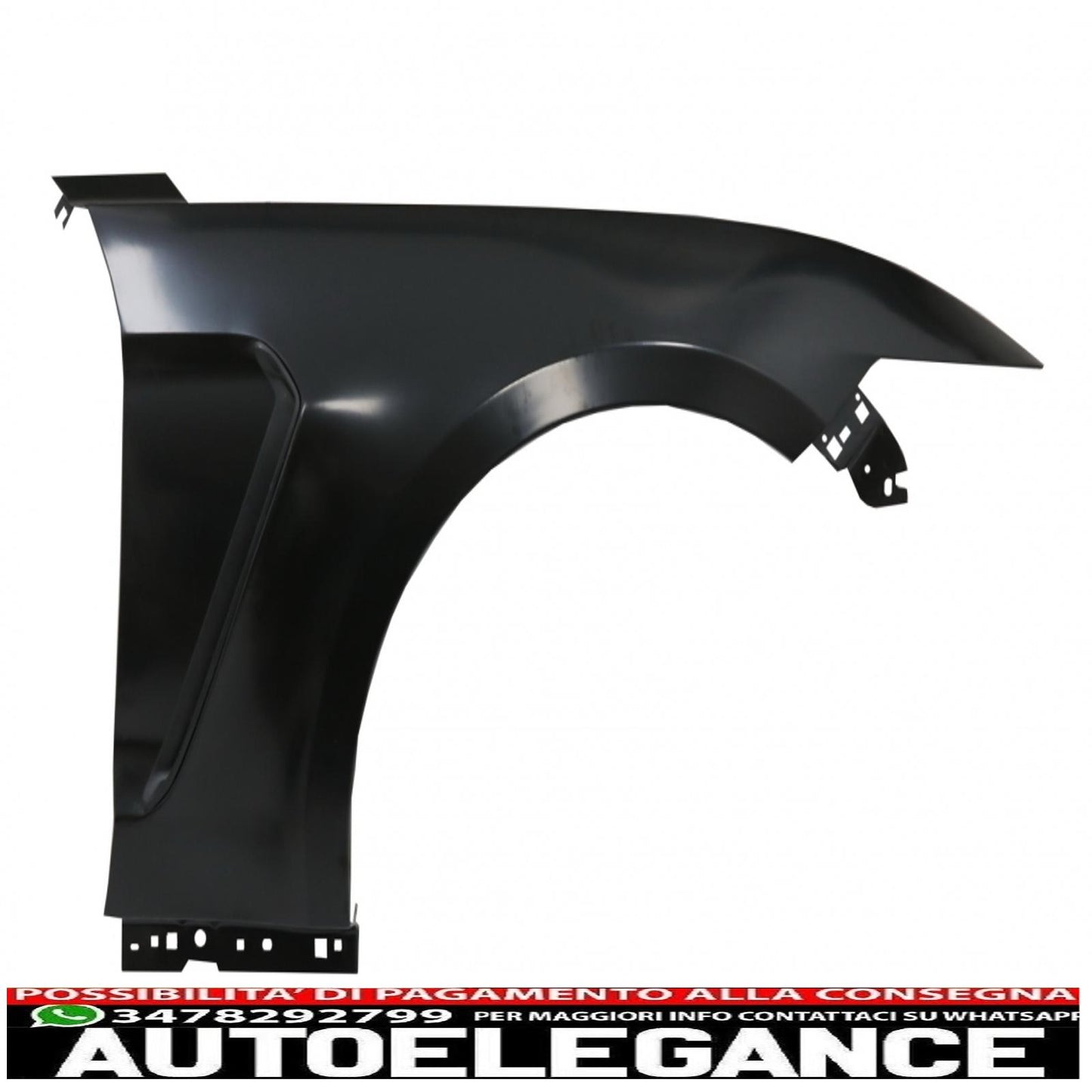 parafanghi anteriori adatti per ford mustang mk6 vi sesta generazione (2015-2017) design gt350