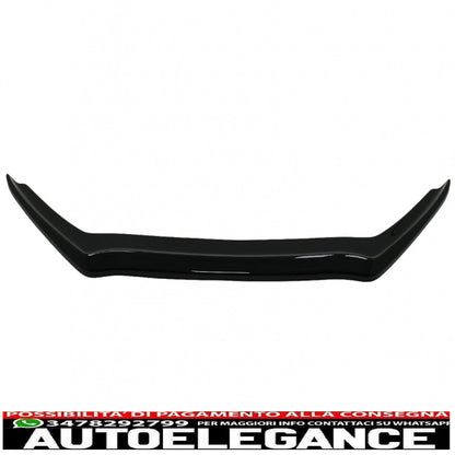 Front Bumper Lip Extension Spoiler Fit For Ford Puma (2019 Onwards) Piano Black For St-Line Only 