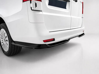 👉SPLITTER POSTERIORE MERCEDES VITO W447 LONG FACELIFT 24- ABS NERO LUCIDO👈