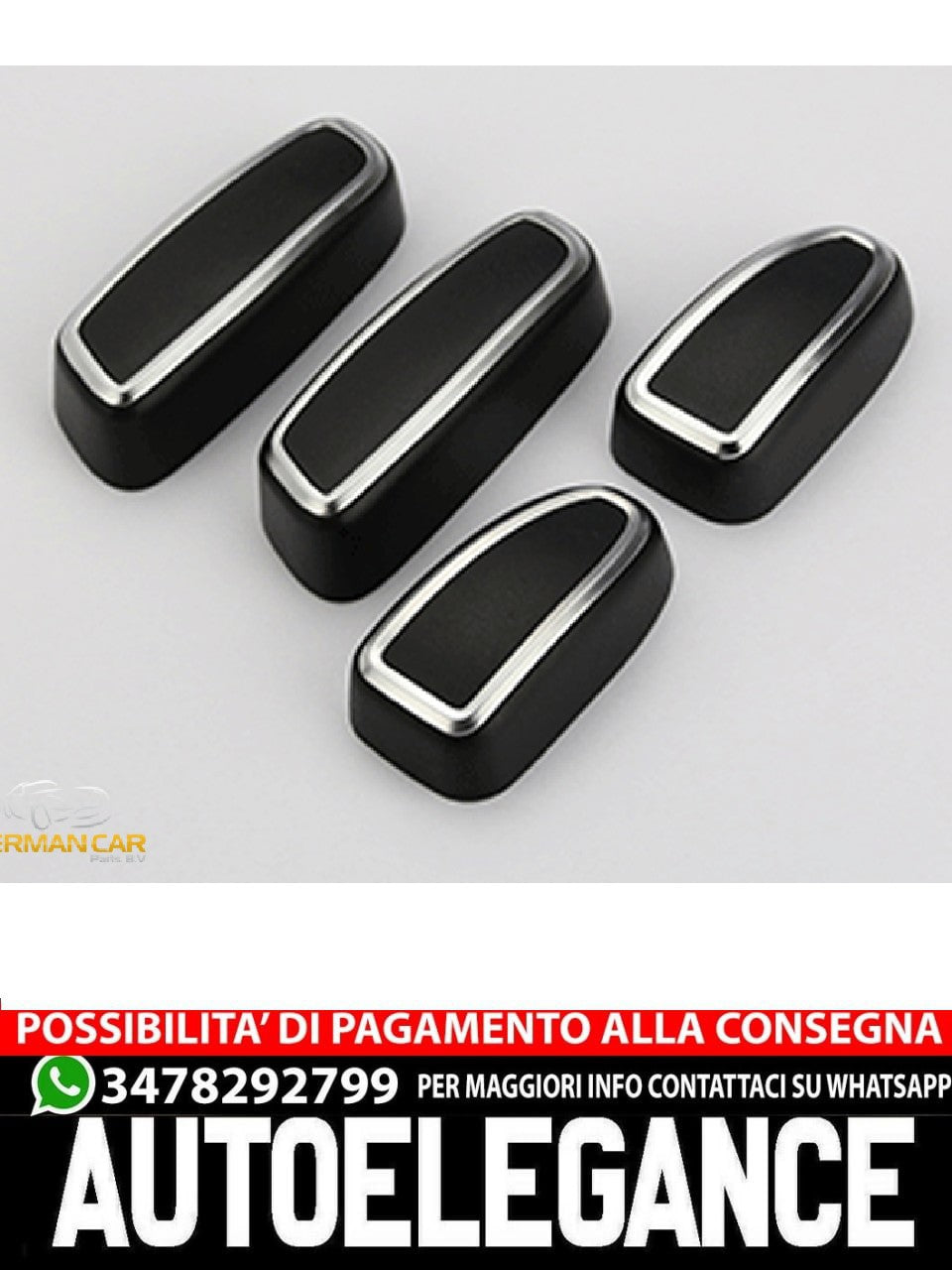 For Land Rover Discovery 4 &amp; Evoque Chrome Frame Panel 