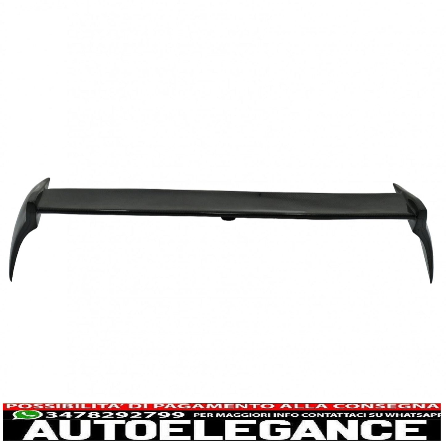 Trunk Roof Spoiler Fit For Porsche Cayenne 958 II SUV (2015-2017) Carbon Fiber 